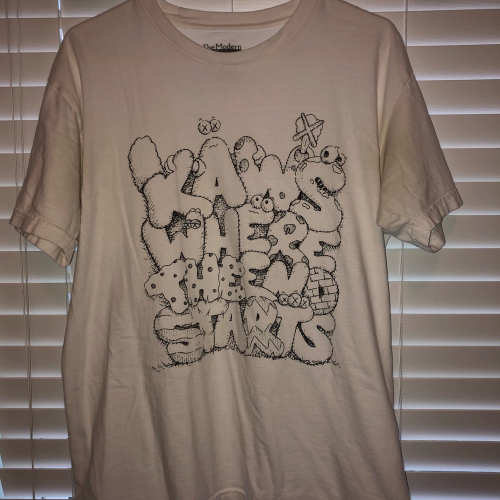 Kaws The Modern Where the end starts graphic shirt